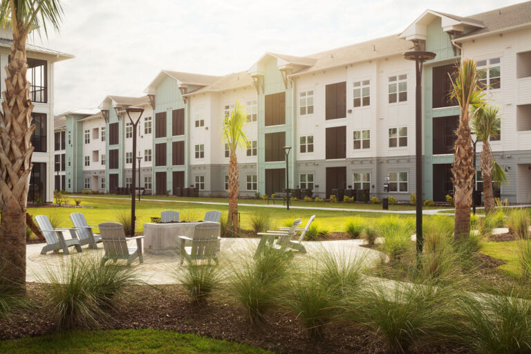 Side view of arcadia at carolina forest