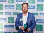 photo of Kirby Ingram at Jacksonville Business Journal's 40 Under 40 Awards