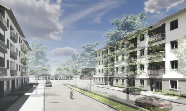 Silk City Commons Rendering