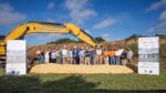 group of people at groundbreaking for Park Lane II in Gainesville, FL