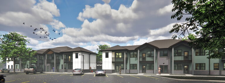 Park Lane II Exterior Rendering